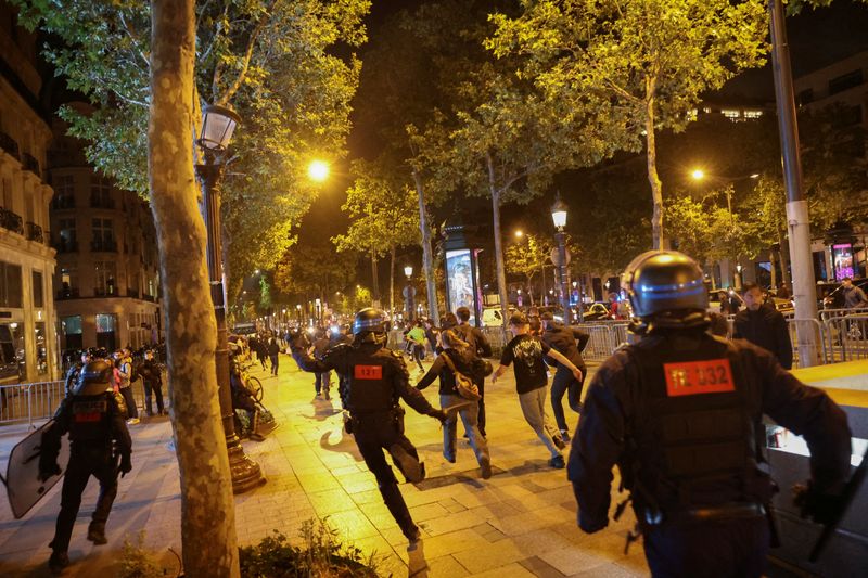 &copy; Reuters. Photo des émeutes consécutives à la mort d'un jeune homme abattu par la police. /Photo prise le 1 juillet 2023 à Paris, France/REUTERS/Nacho Doce