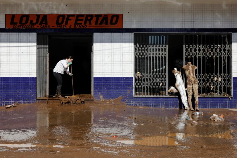 Cyclone batters southern Brazil, death toll from floods hits 36