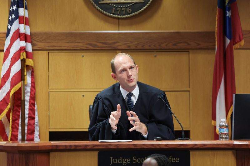 &copy; Reuters. Scott McAfee, juiz do Tribunal Superior do Condado de Fulton
06/09/2023
Jason Getz/Pool via REUTERS