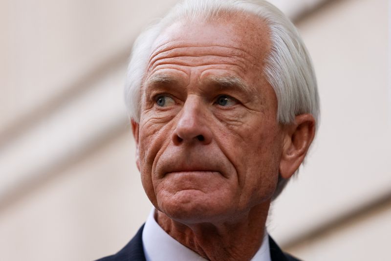 &copy; Reuters. Peter Navarro, assessor do ex-presidente Donald Trump para assuntos ligados ao comércio
05/09/2023
REUTERS/Julia Nikhinson