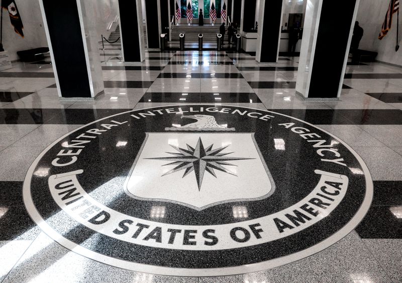 &copy; Reuters. L'entrée du siège de la CIA à McLean, en Virginie, aux États-Unis. /Photo prise le 24 septembre 2022/REUTERS/Evelyn Hockstein