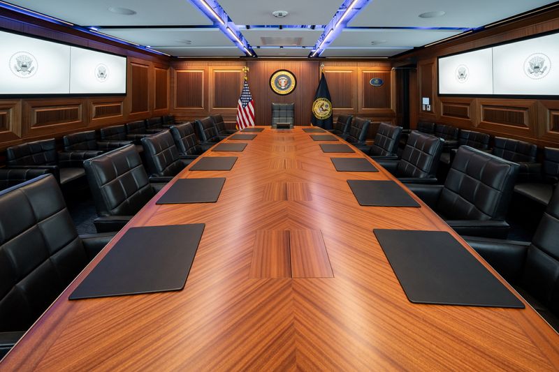 White House completes $50 million upgrade to famed 'Situation Room' complex