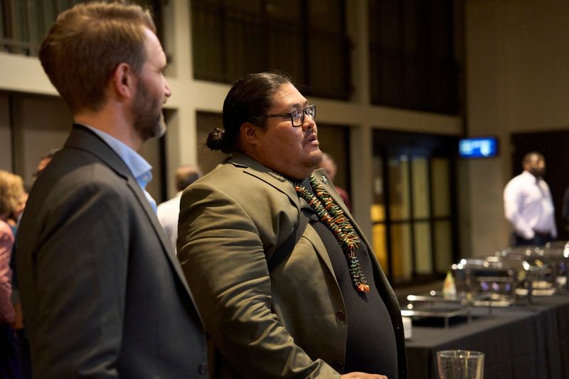 &copy; Reuters. Brett Isaac, founder and co-CEO of Navajo Power, attends the first annual Tribal Energy Equity Summit in Saint Paul, Minnesota, U.S., May 22, 2023. Sarah Arnoff Yeoman/Handout via REUTERS/File photo