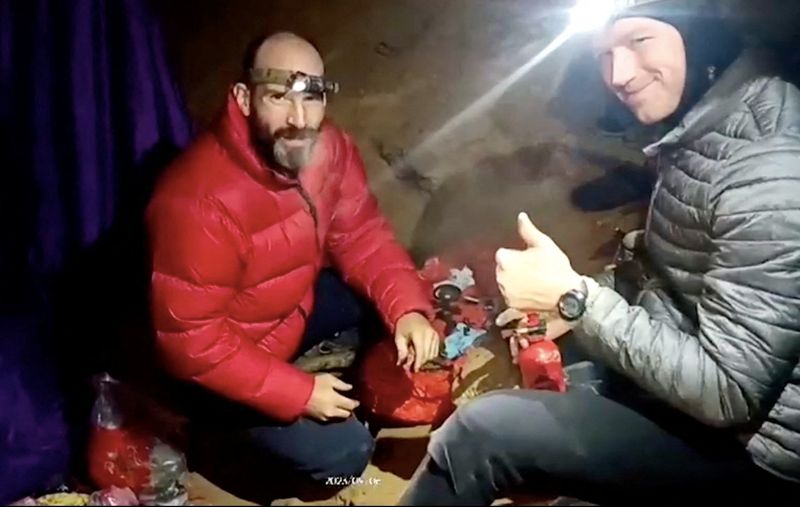 'I'm up, I'm alert,' says U.S. cave explorer trapped in Turkey