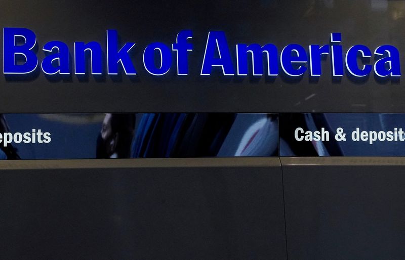 &copy; Reuters. 　米バンク・オブ・アメリカ（ＢｏｆＡ）のアラステア・ボースウィック最高財務責任者（ＣＦＯ）は９月１１日、第３・四半期の投資銀行業務の手数料収入について、業界全体で前年比３