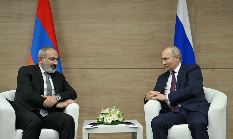 Russia's rift with old ally Armenia deepens doubts about its clout in ex-USSR