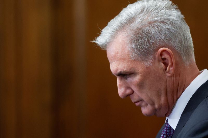 Top US House Republican McCarthy calls for Biden impeachment inquiry