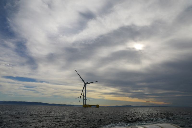 &copy; Reuters. Turbina eólica no mar
23/09/2021
REUTERS/Violeta Santos Moura