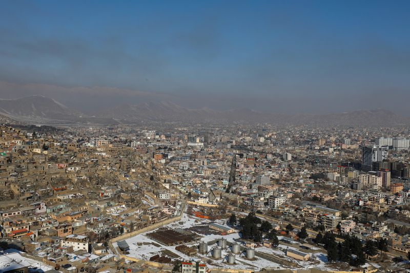 &copy; Reuters. Vue de Kaboul, en Afghanistan. /Photo prise le 25 janvier 2023/REUTERS/Ali Khara