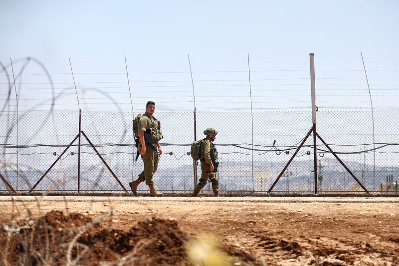 &copy; Reuters. Militares israelenses fazem patrulha na Cisjordânia ocupada 
 3/7/2023    REUTERS/Ronen Zvulun