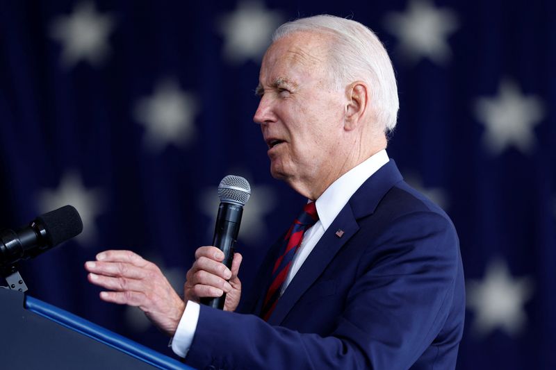 &copy; Reuters. Presidente dos EUA, Joe Biden 
11/09/2023
REUTERS/Evelyn Hockstein