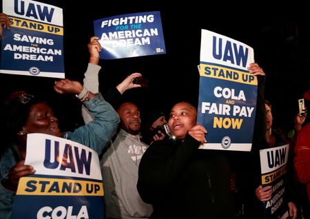 UAW strike against Detroit Three automakers enters third day By Reuters