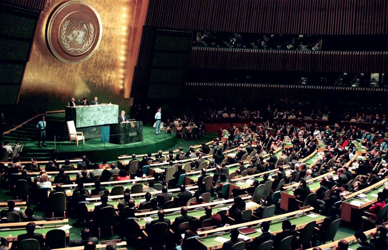 &copy; Reuters. La 51e Assemblée générale des Nations Unies à New York. /Photo prise le 24 septembre/REUTERS/Luc Novovitch 