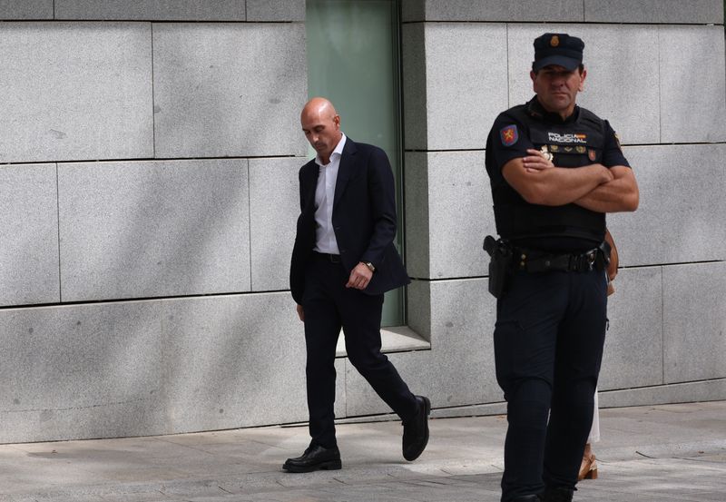 Soccer-Spanish court throws out Rubiales' pre-kiss defamation lawsuit