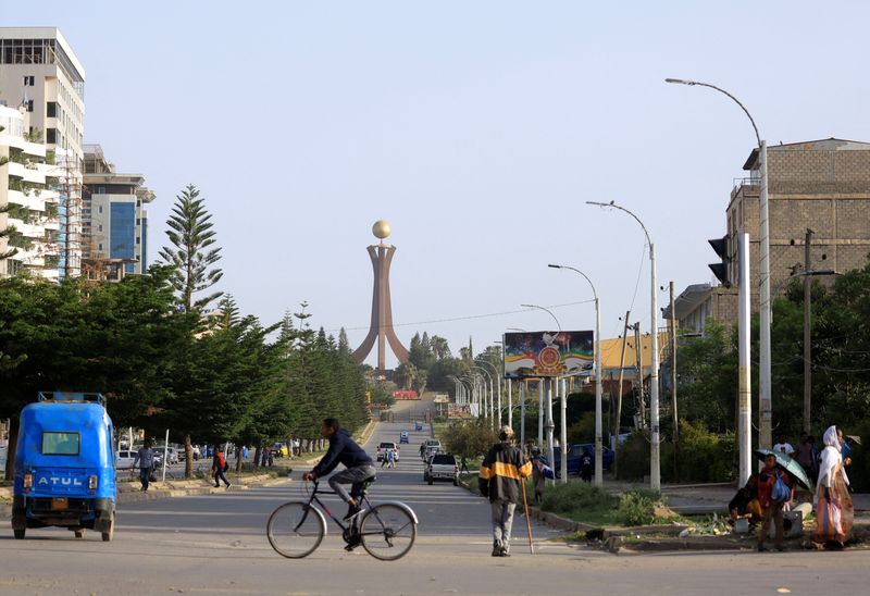 &copy; Reuters. Vista geral de Mekele, região de Tigré, na Etiópia
 22/6/2023   REUTERS/Tiksa Negeri