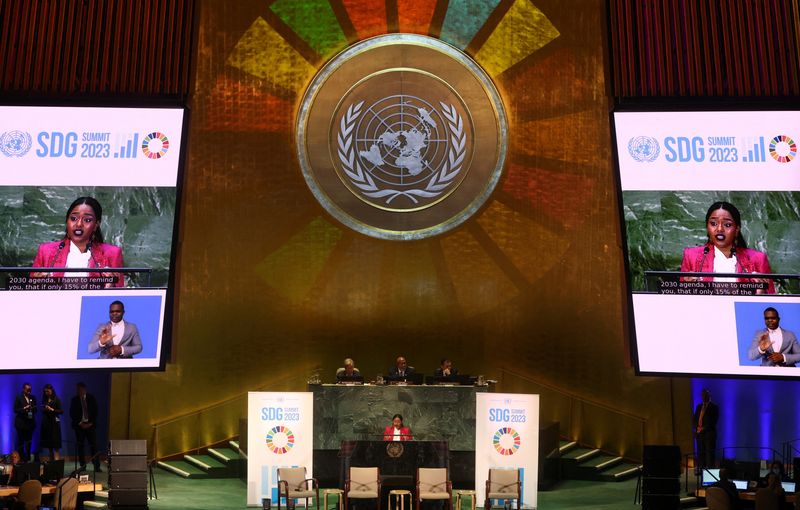 &copy; Reuters. Reunião na ONU em Nova York
 18/9/2023    REUTERS/Mike Segar