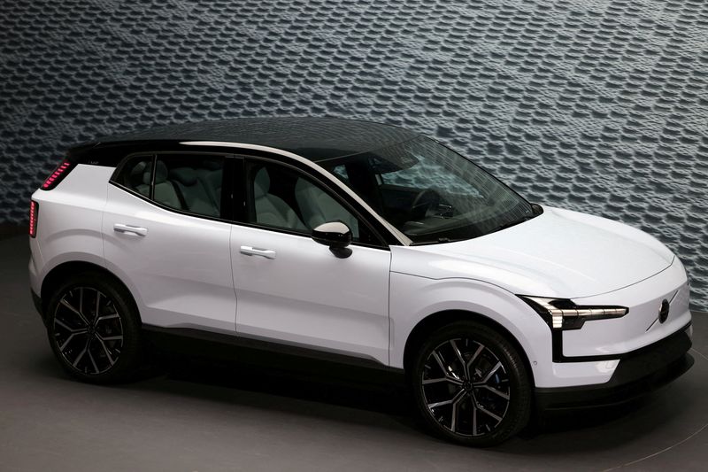 &copy; Reuters. Volvo apresenta carro EX30 em Milão
 7/6/2023   REUTERS/Claudia Greco