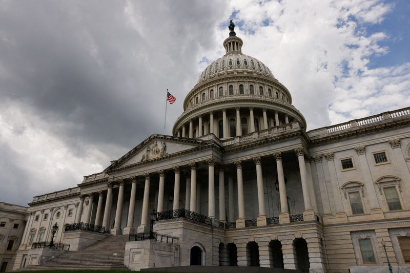 &copy; Reuters. مبنى الكونجرس الأمريكي (الكابيتول) في واشنطن يوم 15 أغسطس آب 2023. تصوير: كيفن وورم - رويترز.
