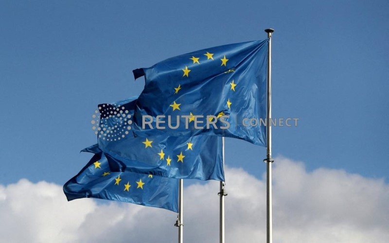 &copy; Reuters. Bandeiras da União Europeia hasteadas fora da sede da Comissão Europeia em Bruxelas
19/09/2019
REUTERS/Yves Herman