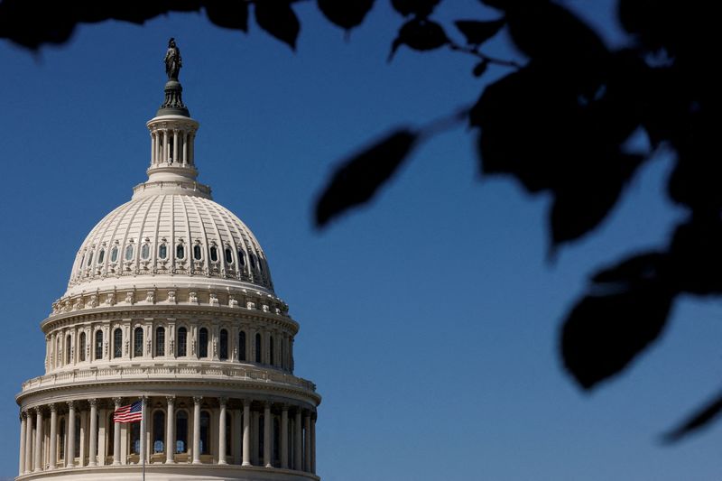 &copy; Reuters. FILE PHOTO: The U.S. Capitol Building is seen in Washington, U.S., August 31, 2023. REUTERS/Kevin Wurm/File Photo