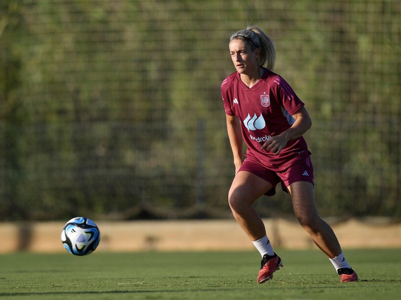 &copy; Reuters. Alexia Putellas durante treino da seleção espanhola
20/09/2023
REUTERS/Pablo Morano