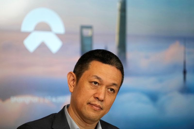 &copy; Reuters. 　９月２１日、中国の電気自動車（ＥＶ）メーカー、蔚来汽車（ＮＩＯ）の李斌最高経営責任者（ＣＥＯ、写真）は、各国政府に対し、孤立主義ではなく、オープンな態度を望んでいると述