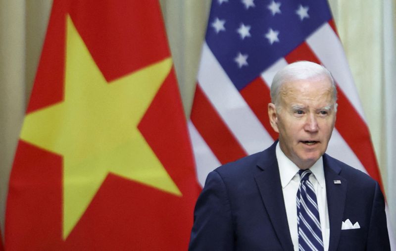 Exclusive-Biden aides in talks with Vietnam for arms deal that could irk China