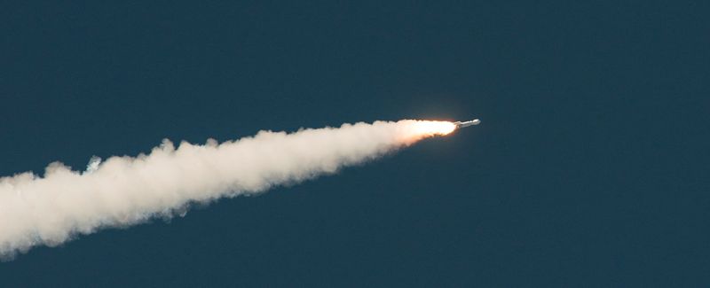 &copy; Reuters. FILE PHOTO: The United Launch Alliance Atlas V rocket carrying NASA's Origins, Spectral Interpretation, Resource Identification, Security-Regolith Explorer (OSIRIS-REx) spacecraft lifts off from Space Launch Complex 41 at Cape Canaveral Air Force Station,