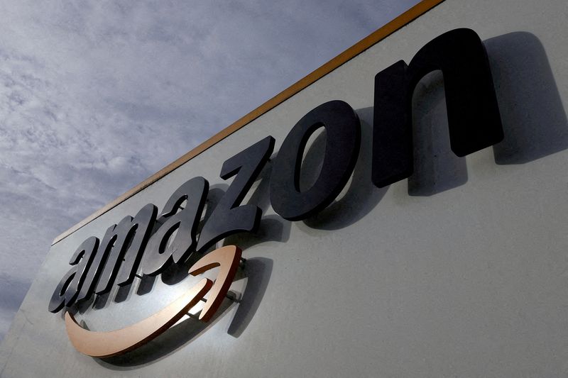 &copy; Reuters. Logo da Amazon
 15/11/2022  REUTERS/Pascal Rossignol