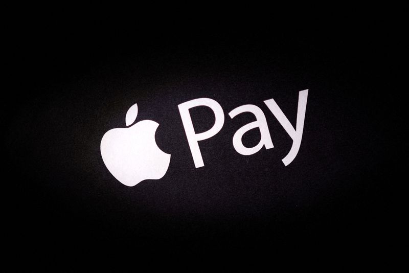 © Reuters. FILE PHOTO: Apple Pay logo is seen in this illustration taken May 10, 2023. REUTERS/Dado Ruvic/Illustration/File Photo