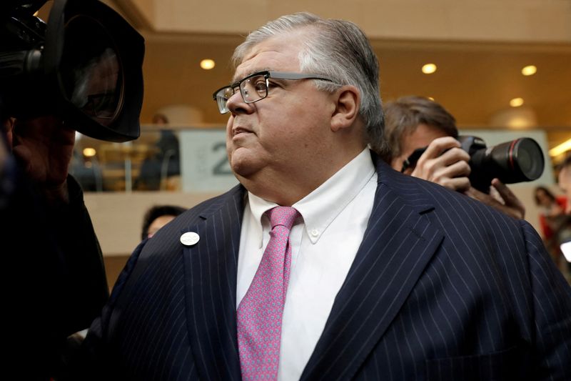 &copy; Reuters. Agustin Carstens, em Washington, EUA.
20/04/2018
REUTERS/Yuri Gripas/File Photo