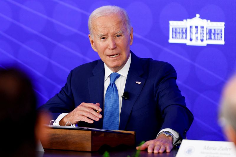 &copy; Reuters. Presidente dos EUA Joe Biden em San Francisco
 27/9/2023    REUTERS/Evelyn Hockstein