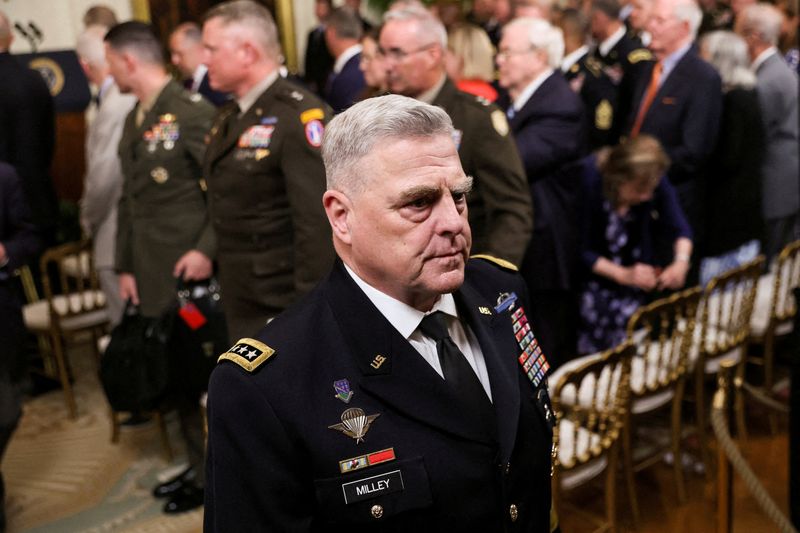 Top US general Mark Milley retires, hands off to Brown
