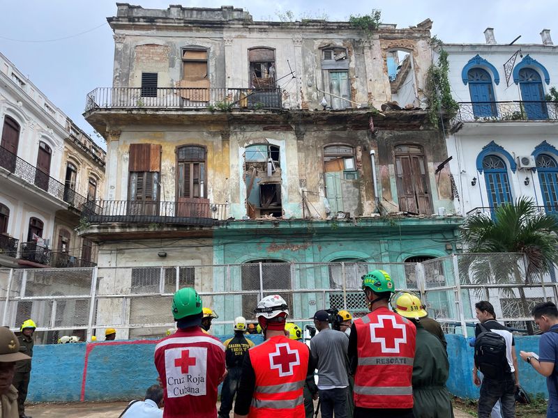 Death toll from Old Havana building collapse in Cuba rises to three
