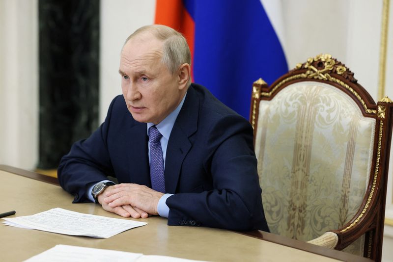 &copy; Reuters. Presidente russo, Vladimir Putin, durante reunião no Kremlin
27/9/2023 Sputnik/Mikhail Metzel/Pool via REUTERS