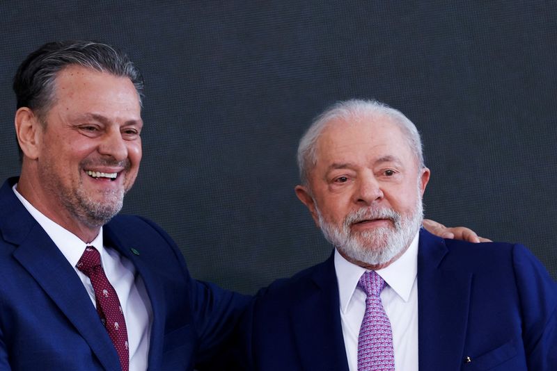&copy; Reuters. Lula e Fávaro participam do lançamento do Plano Safra 2023/2024
27/06/2023
REUTERS/Adriano Machado