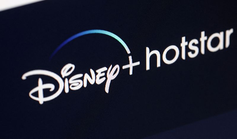 &copy; Reuters. FILE PHOTO: Disney+ Hotstar logo is seen in this illustration taken August 22, 2023. REUTERS/Dado Ruvic/Illustration/File Photo