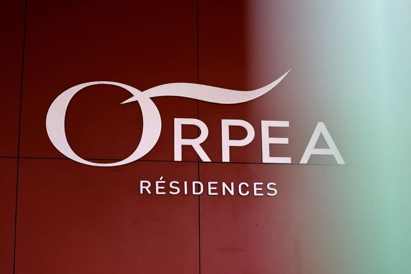 &copy; Reuters. Le logo de Orpea aux Lilas, en France. /Photo prise le 1er février 2023/REUTERS/Sarah Meyssonnier