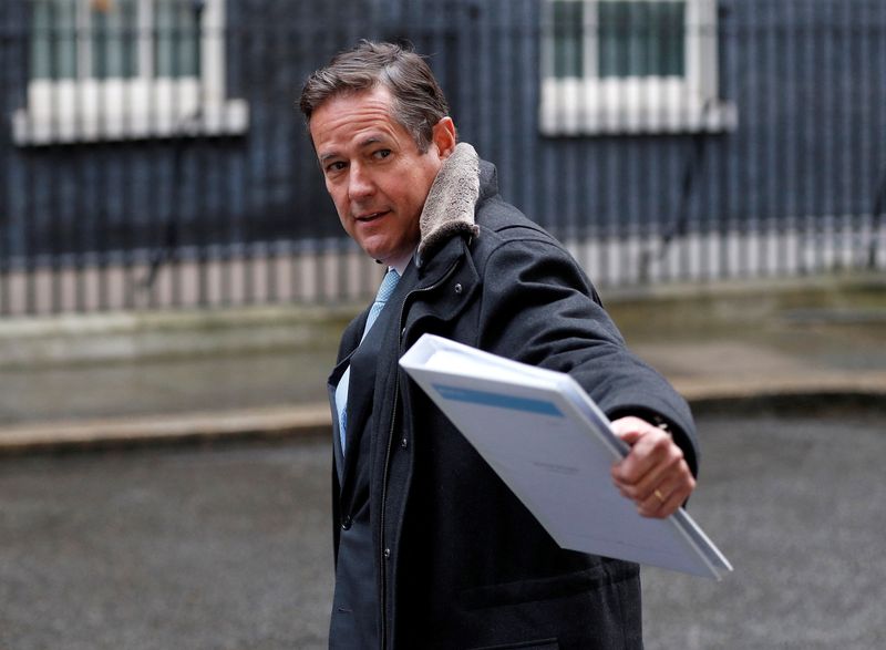 &copy; Reuters. Le directeur général de Barclays Jes Staley lors d'une visite à la résidence du Premier ministre britannique au 10 Downing Street. /Photo prise le 11 janvier 2018/REUTERS/Peter Nicholls