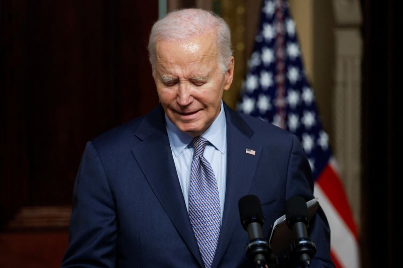 &copy; Reuters. Presidente dos EUA, Joe Biden
11/10/2023
REUTERS/Jonathan Ernst