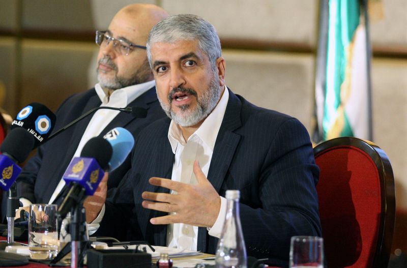 &copy; Reuters. Khaled Meshaal, importante líder do Hamas
01/05/2017
REUTERS/Naseem Zeitoon