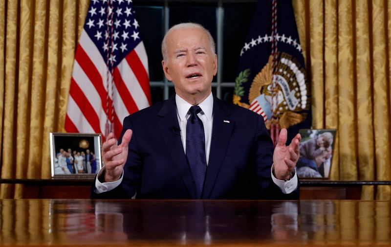 &copy; Reuters. Photo de Joe Biden. /Photo prise le 19 octobre 2023 à Washington, Etats-Unis/REUTERS/Jonathan Ernst