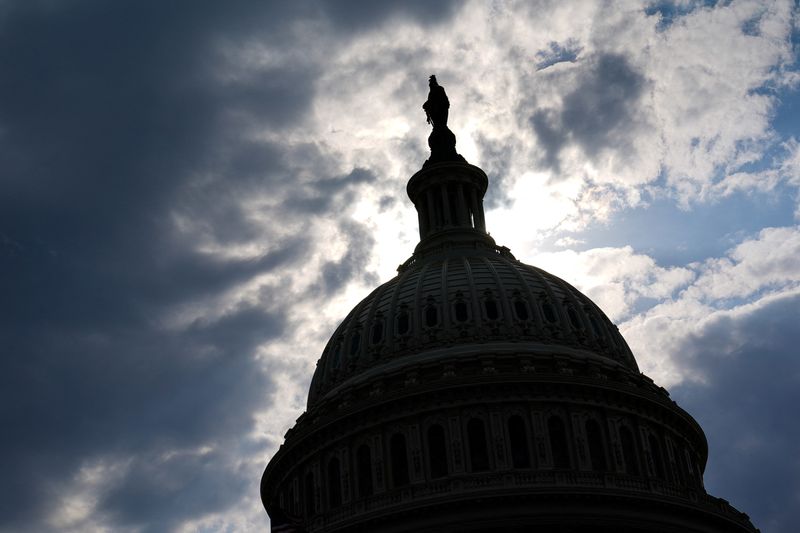 &copy; Reuters. FILE PHOTO: The U.S. Capitol building is seen in Washington, U.S., April 6, 2023. REUTERS/Elizabeth Frantz