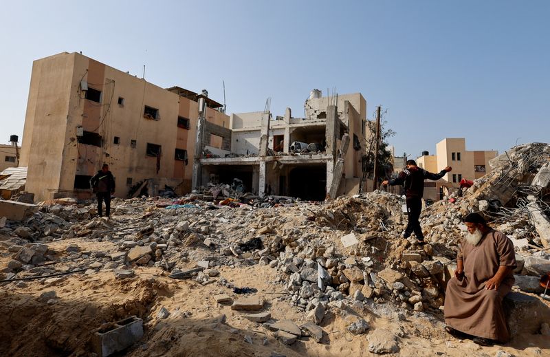 &copy; Reuters. Ataque israelense na Faixa de Gaza
 22/10/2023   REUTERS/Mohammed Salem