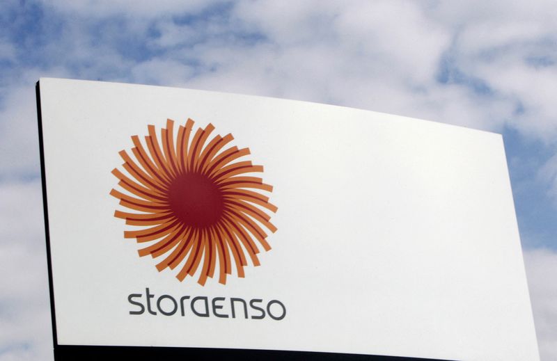 &copy; Reuters. Logo da Stora Enso em Riga
18/09/2012 REUTERS/Ints Kalnins