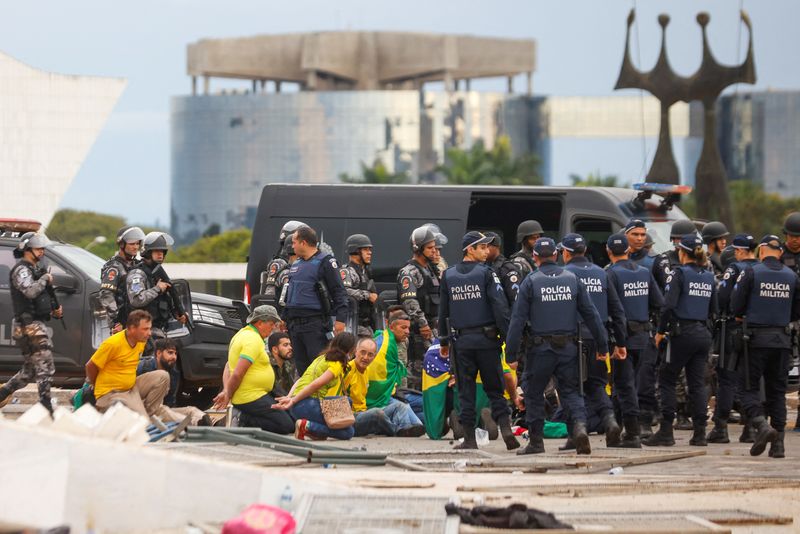 Brazil police launch fresh raids over Jan. 8 riots, Bolsonaro ally searched