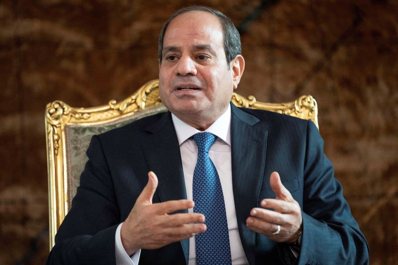 &copy; Reuters. Le président égyptien Abdel Fattah al Sissi. /Photo prise le 15 octobre 2023/REUTERS/Jacquelyn Martin