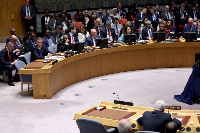 &copy; Reuters. Reunião do Conselho de Segurança da ONU
 24/10/2023   REUTERS/Shannon Stapleton