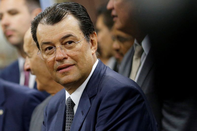 © Reuters. Senador Eduardo Braga no Congresso Nacional em Brasília
05/11/2019 REUTERS/Adriano Machado