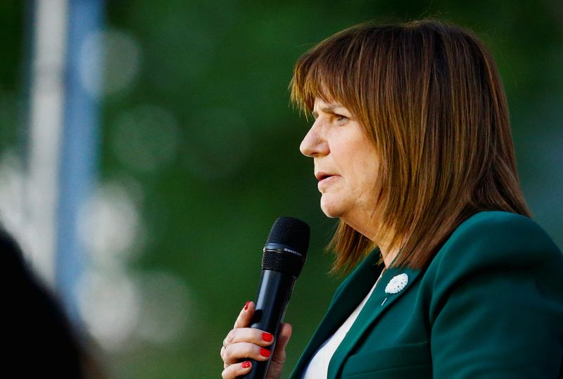 Argentina's Bullrich signals support for Milei in runoff